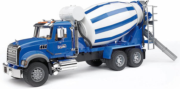 Bruder 02814 Mack Granite Cement Mixer