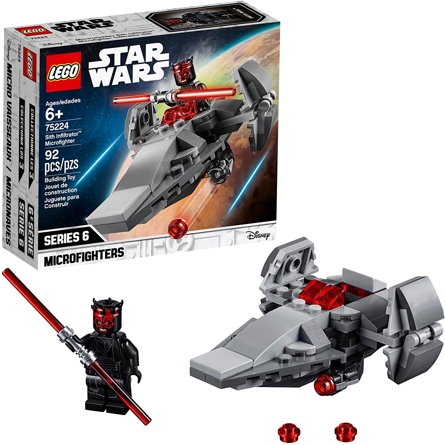 LEGO Star Wars Sith Infiltrator Microfighter 75224