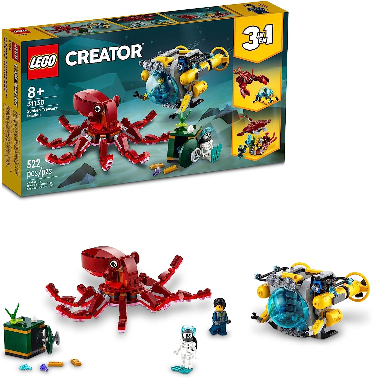 LEGO Sunken Treasure Mission