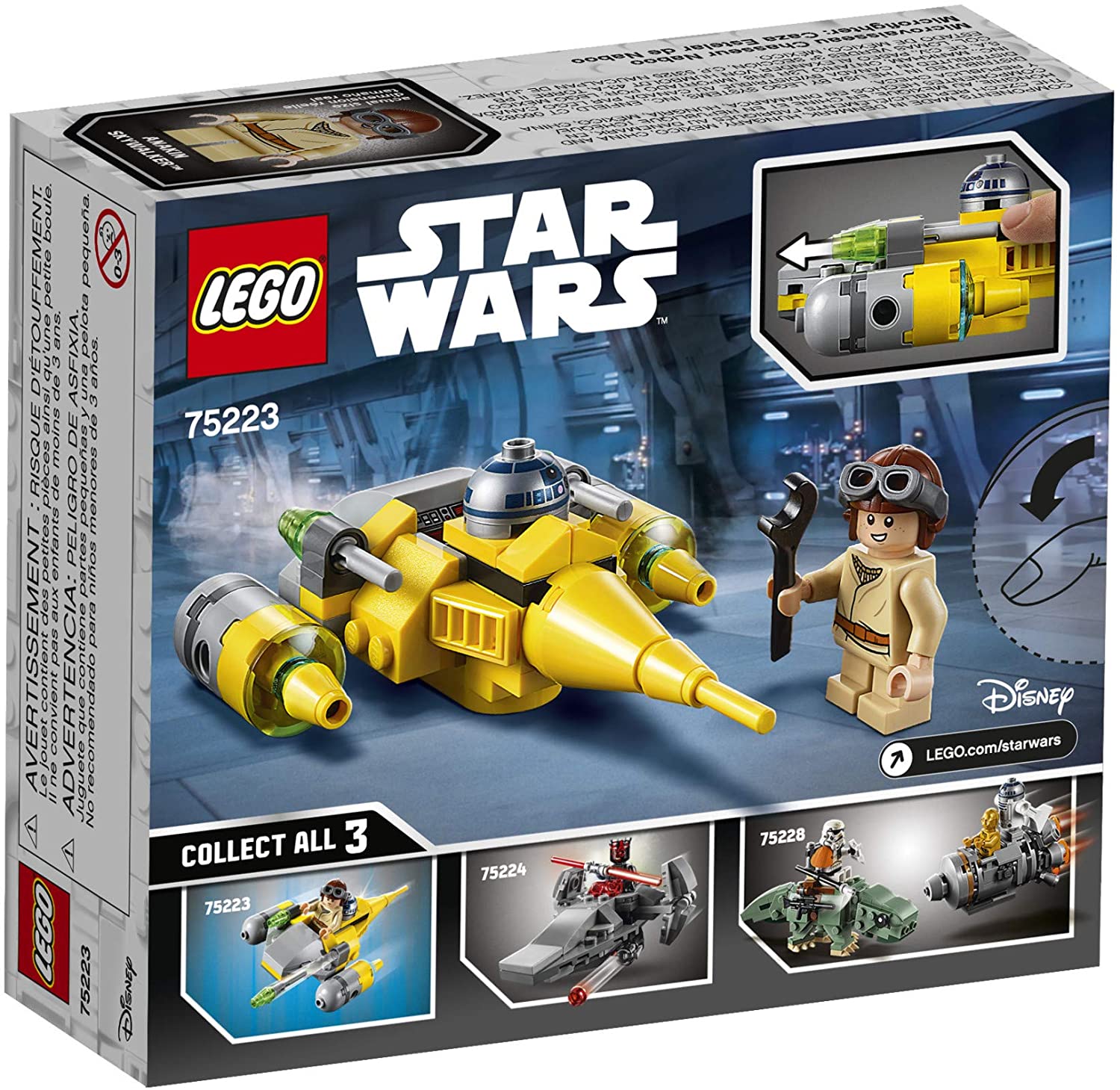 LEGO Star Wars Naboo Starfighter Microfighter 75223