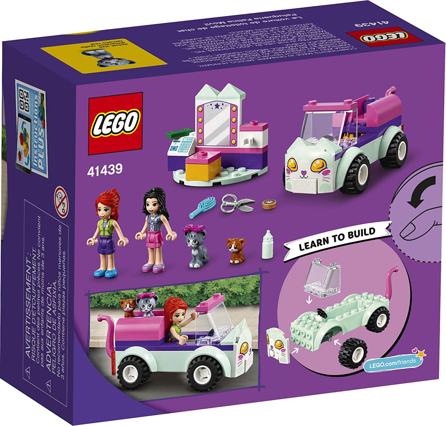 LEGO Cat Grooming Car 41439