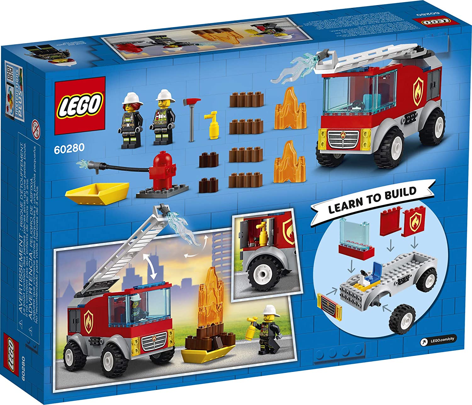LEGO City Fire Ladder Truck  60280