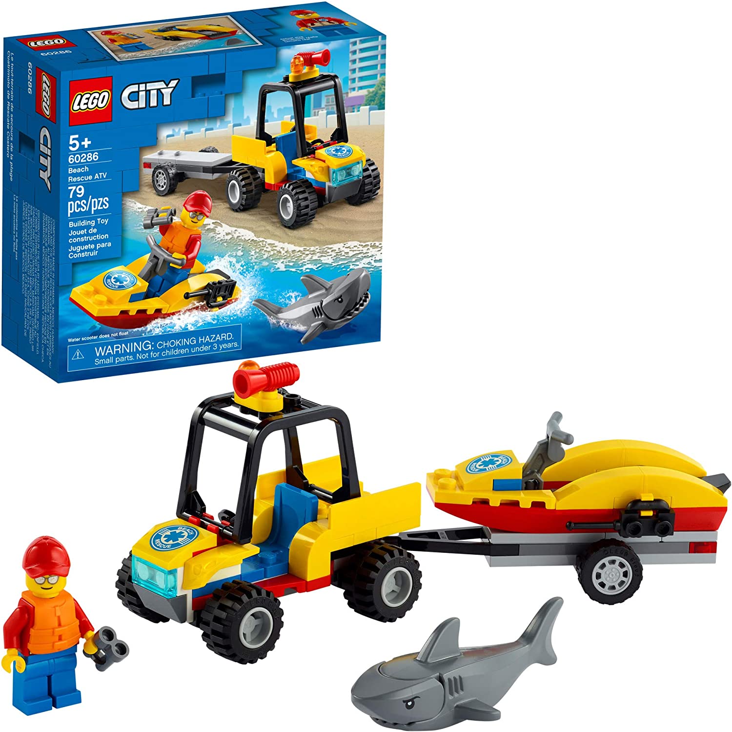 LEGO City Beach Rescue ATV 60286