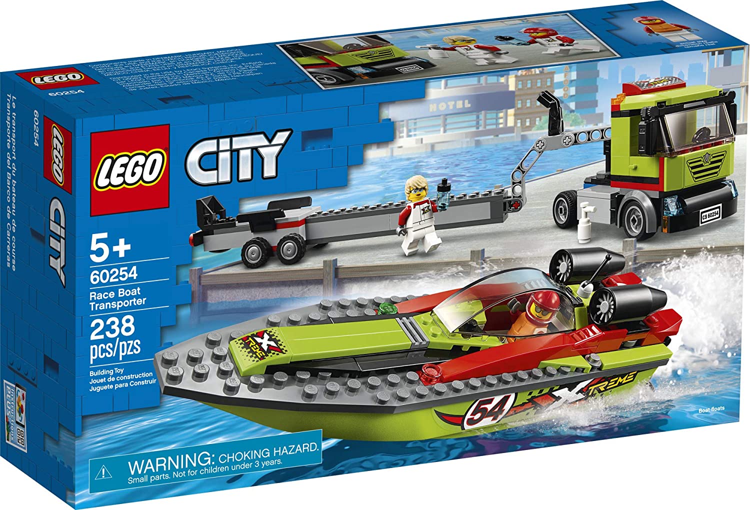 LEGO Race Boat Transporter 60254