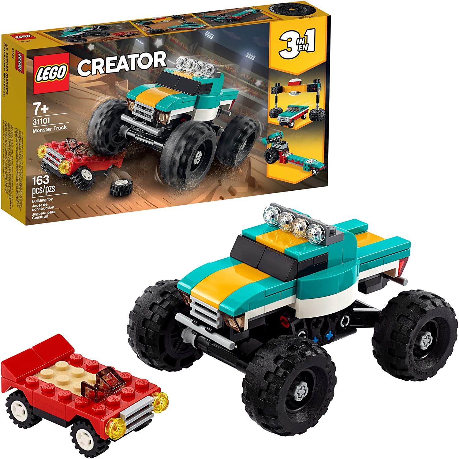 Lego Creator 3in1 Monster Truck 31101
