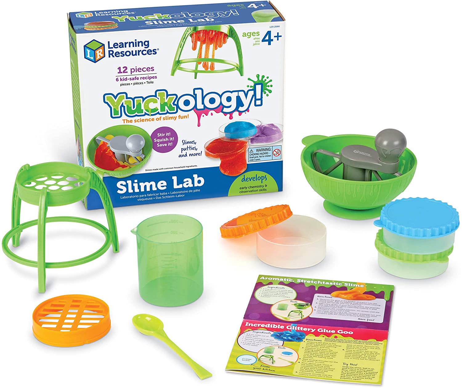 Yuckology Slime Lab from Learning Resources