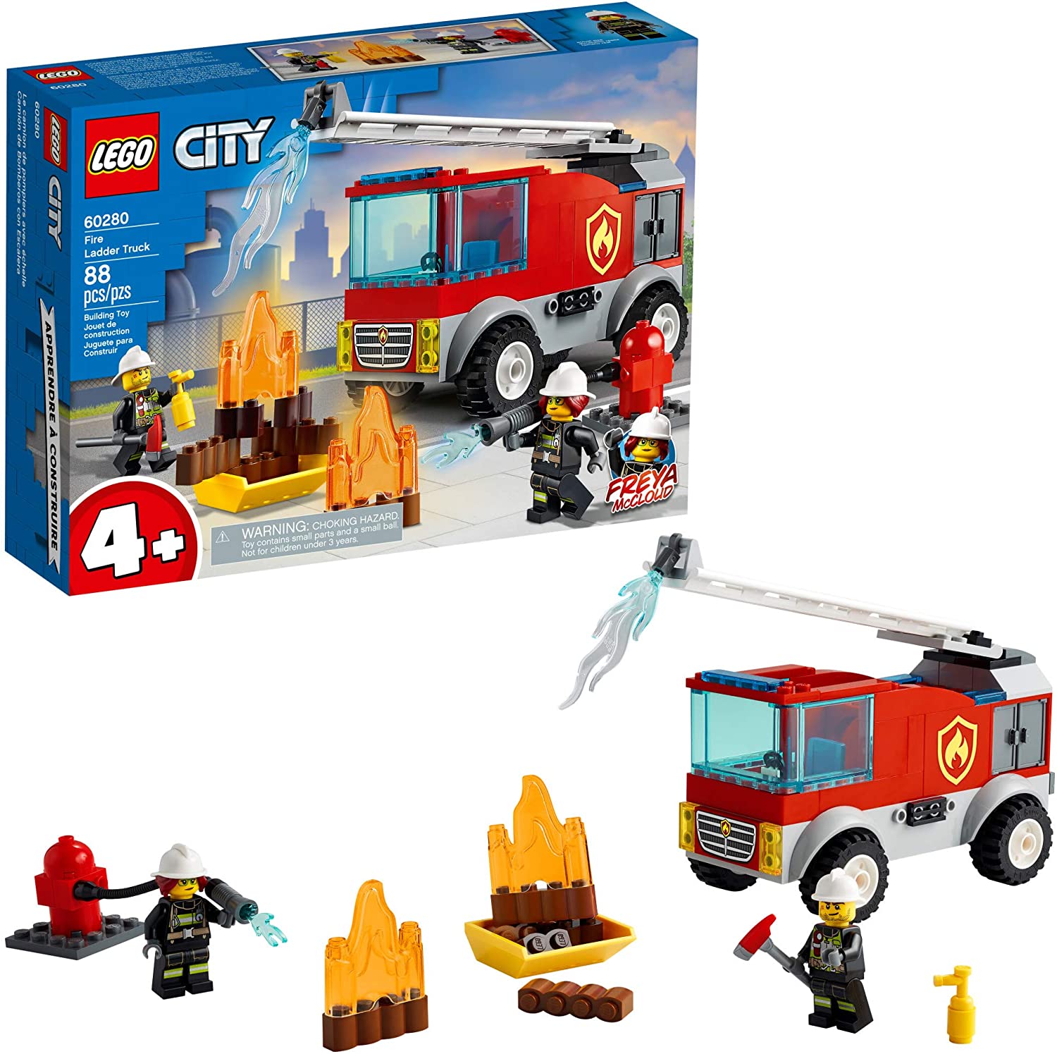 LEGO City Fire Ladder Truck  60280