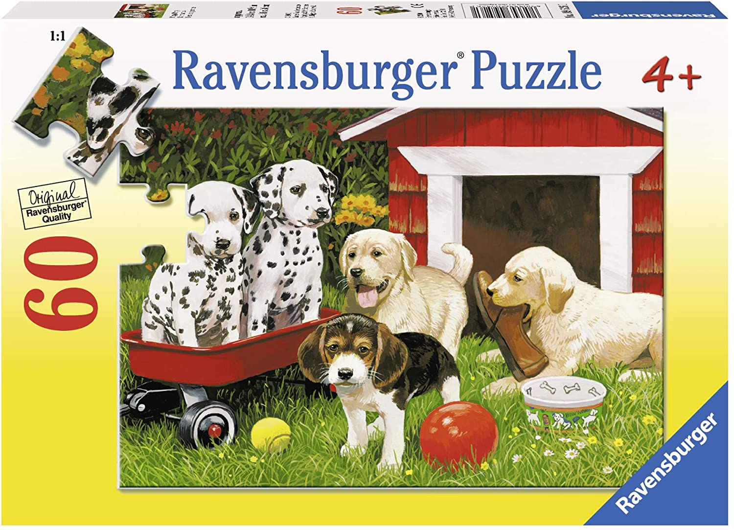 Ravensburger Puzzle 60 piece Puppy Party