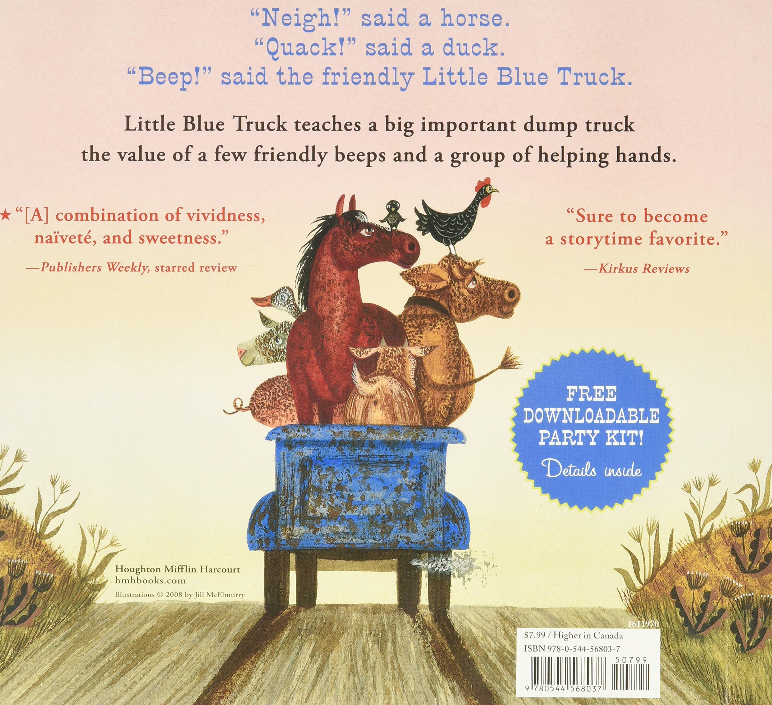 Little Blue Truck Board Book