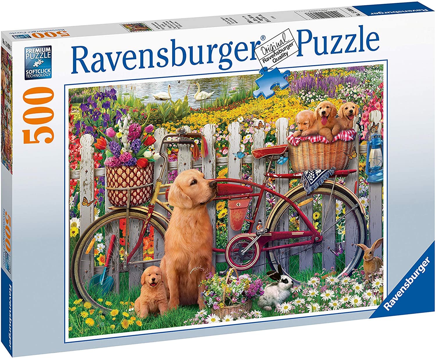 Ravensburger 15036 Cute Dogs in The Garden
