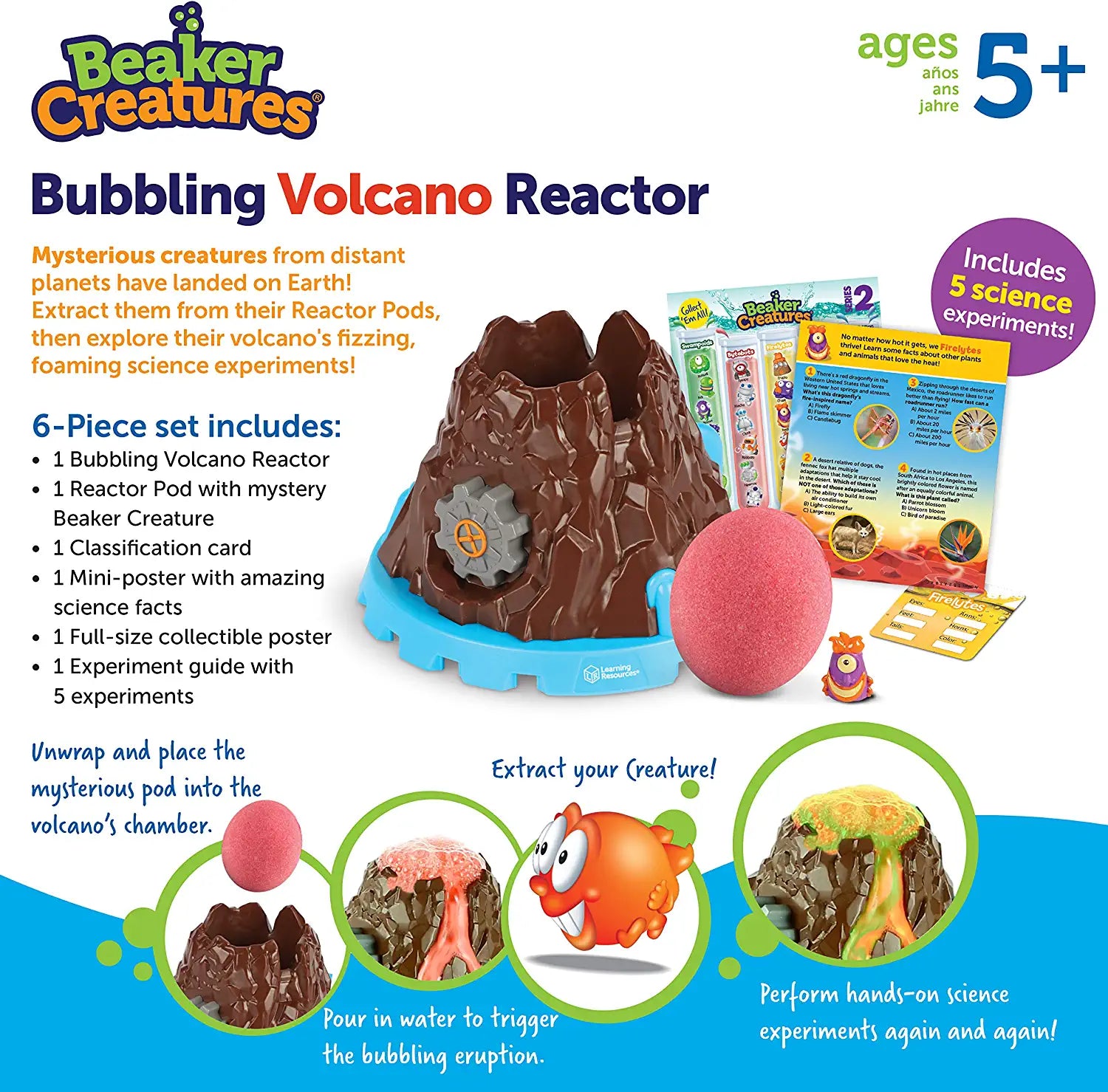 Beaker Creatures® Bubbling Volcano Reactor™