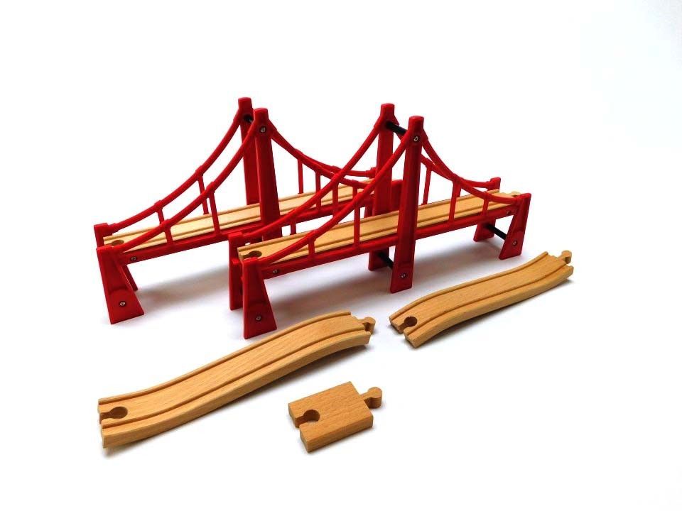 BRIO Double Suspension Bridge