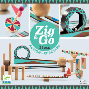Djeco Zig & Go Roll - 28 pieces