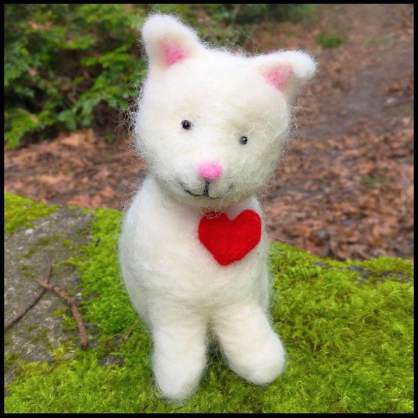 Needle Felting Kit - Kitties