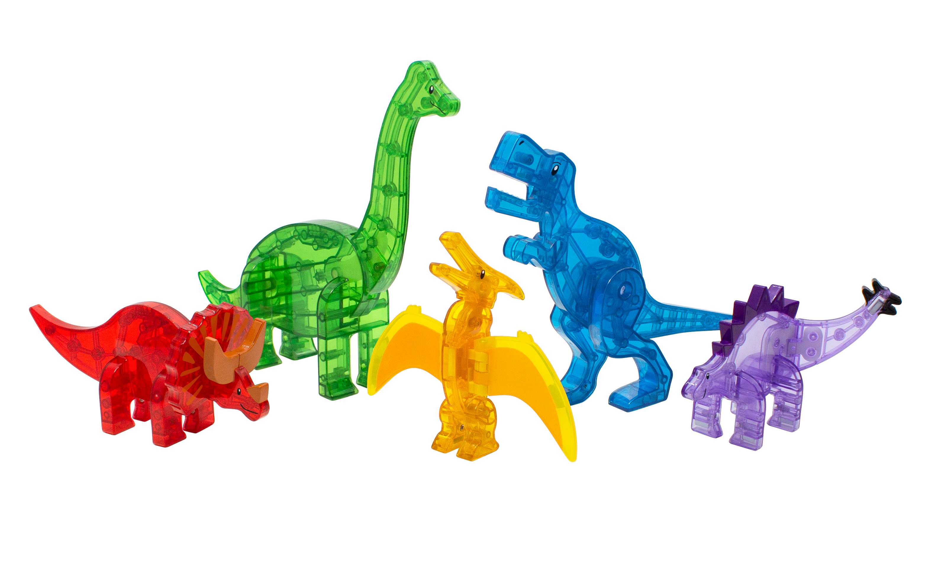 Magna Tiles Dinos 5-Piece Set