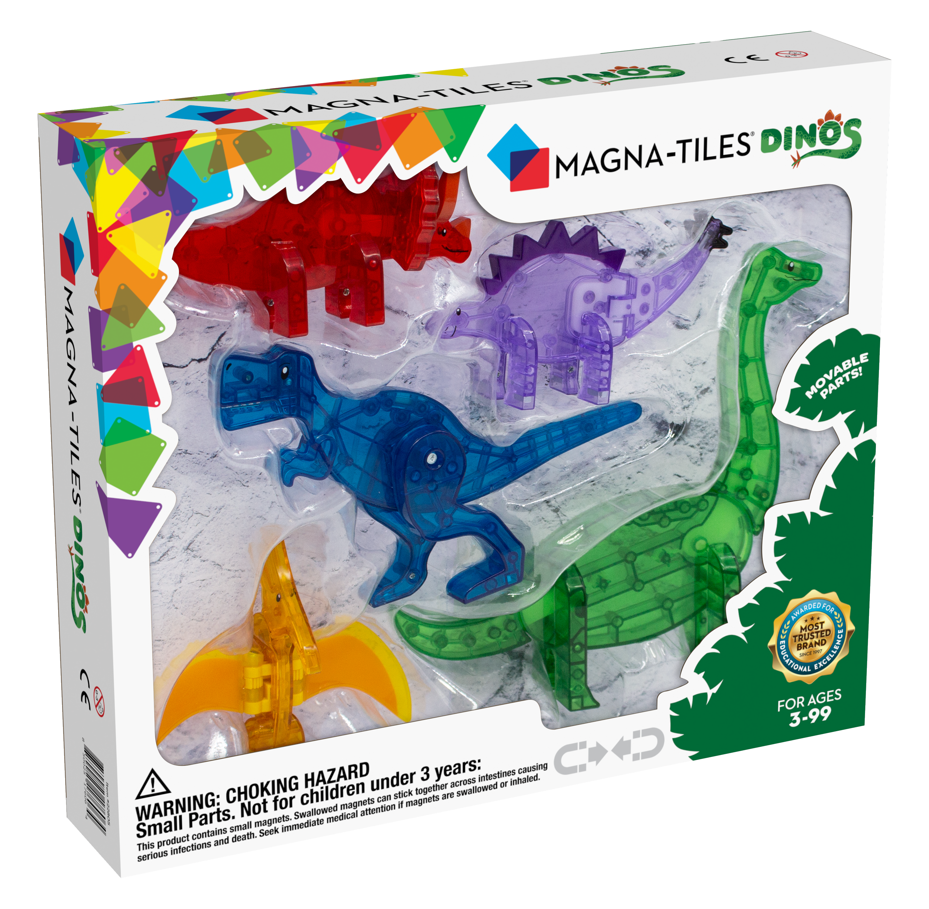 Dinos 5-Piece Set Magna-Tiles