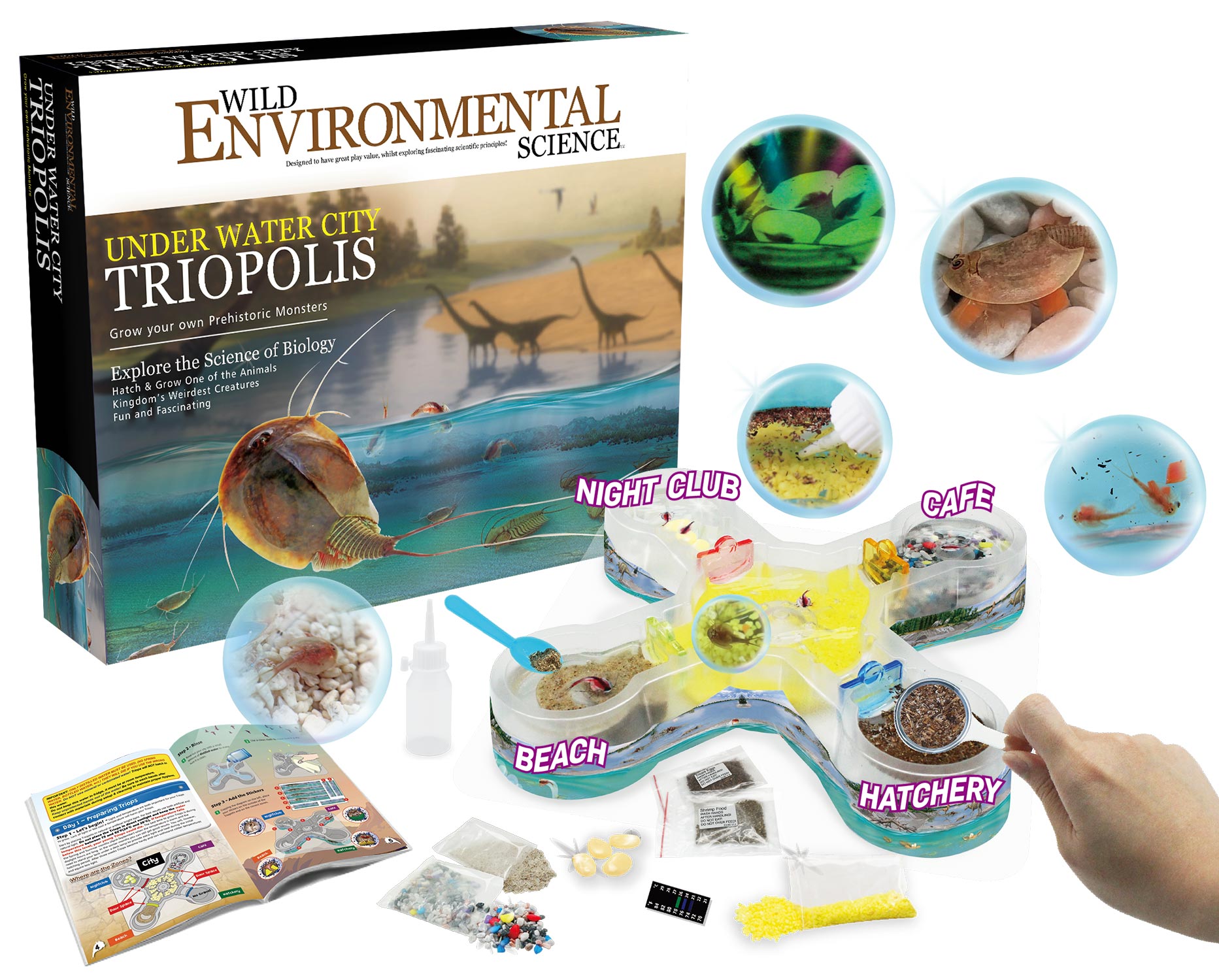 Under Water City Triopolis - Wild Environmental Science