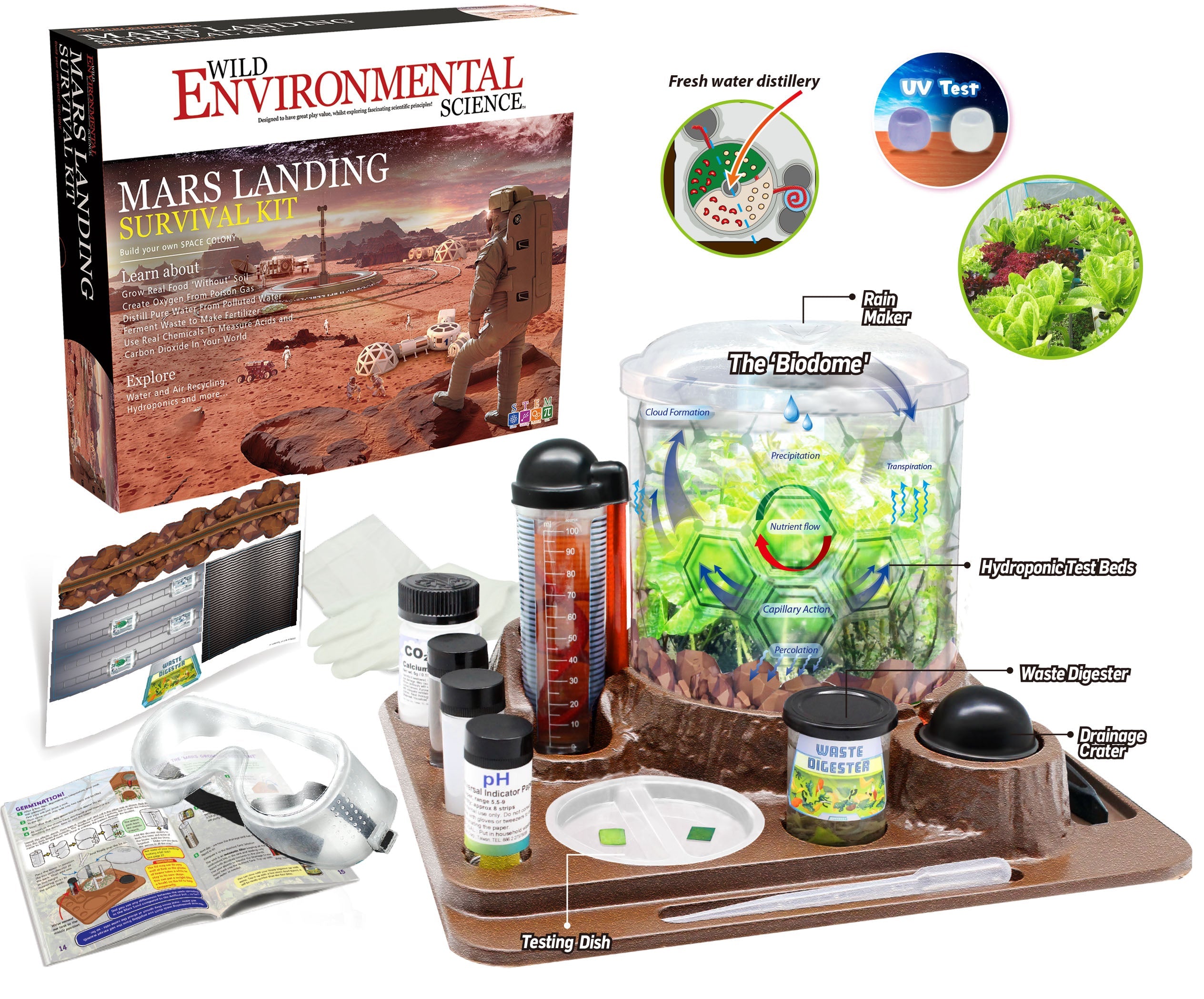 Mars Landing Survival Kit - Wild Environmental Science