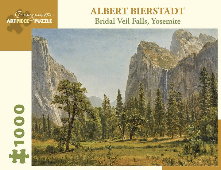 Albert Bierstadt: Bridal Veil Falls Yosemite - 1,000
