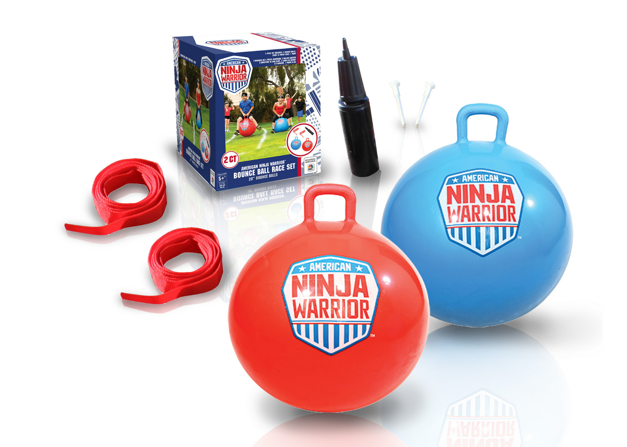 American Ninja Warrior™ Race Hop Ball Set