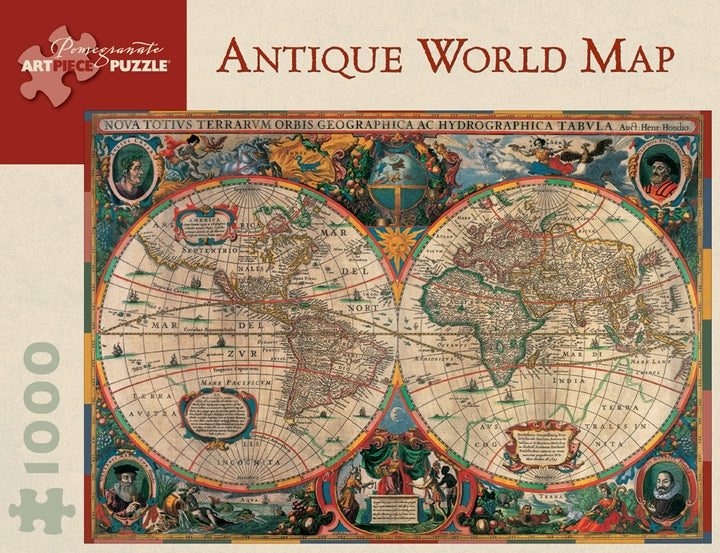 Antique World Map 1000 piece