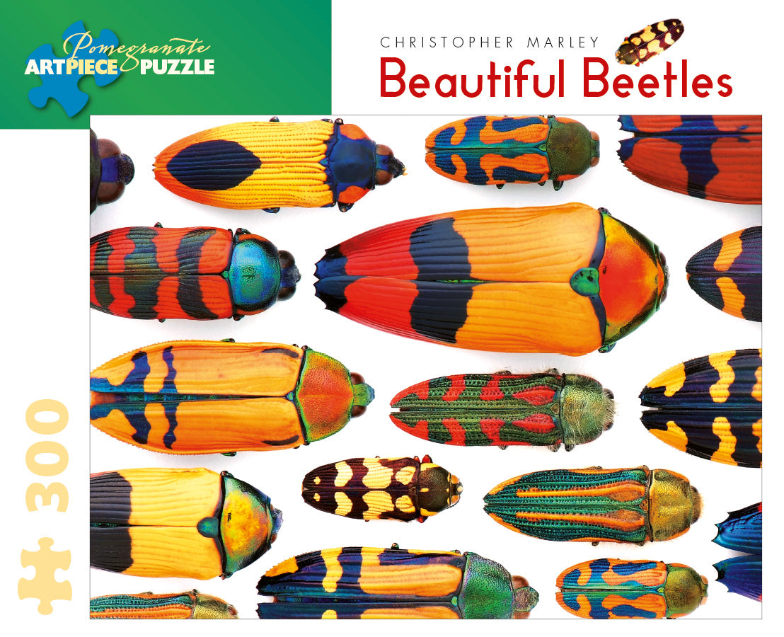 Christopher Marley: Beautiful Beetles 300-piece Jigsaw Puzzle