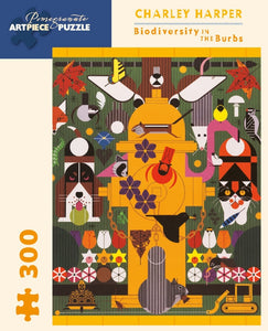 Charley Harper: Biodiversity in the Burbs 300-piec