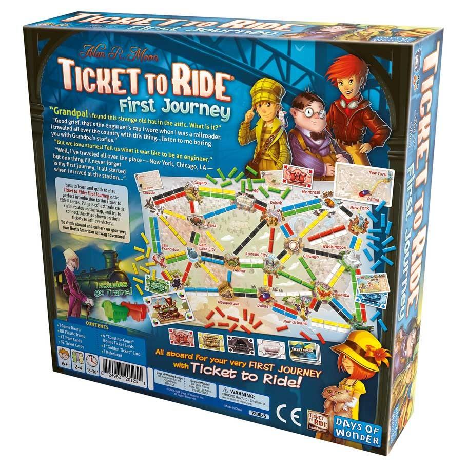 Ticket to Ride First Journey (USA)