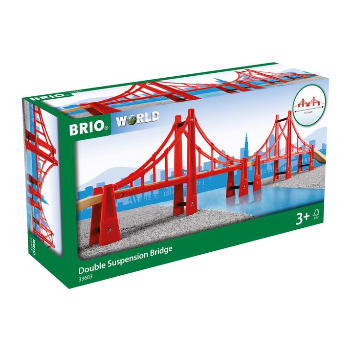 BRIO Double Suspension Bridge