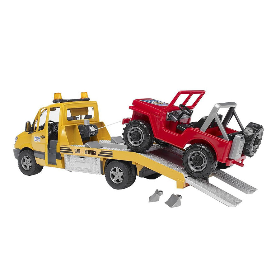 Bruder 02535 Sprinter with Cross Country Vehicle, Light & Sound Module