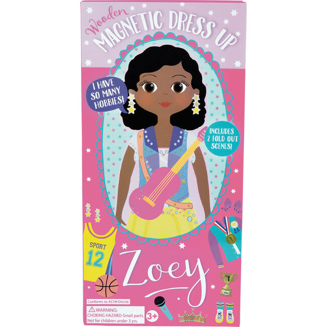 Zoey Magnetic Dress Up Doll