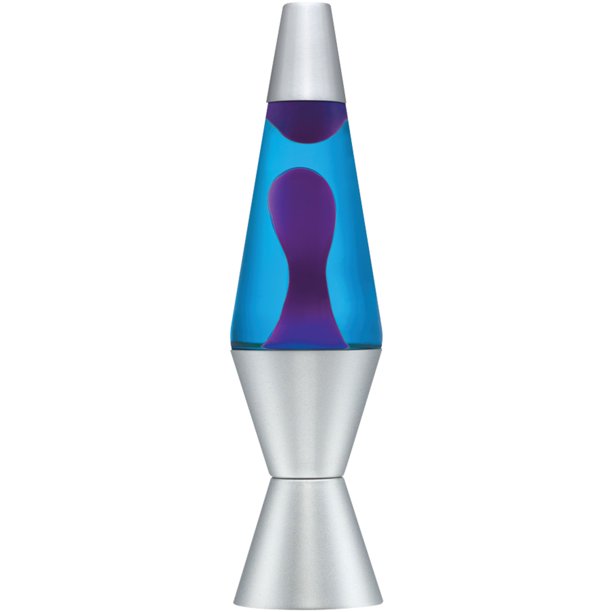 Blue Purple Lava Lamp 14.5"