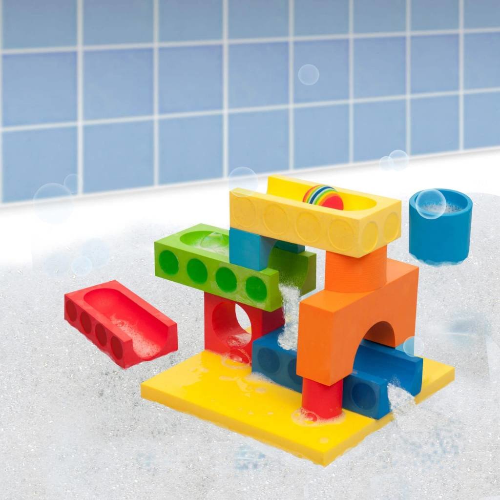 Bath Blocks - Floating Ball Run & Waterfall