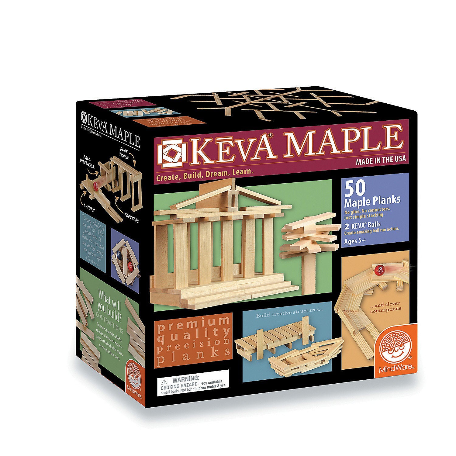 KEVA 50 Maple Planks