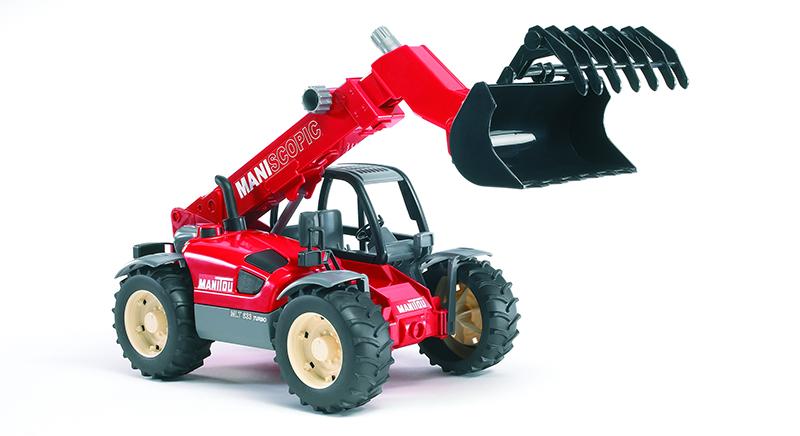 Bruder 02125 Manitou Telescopic Loader MLT 633