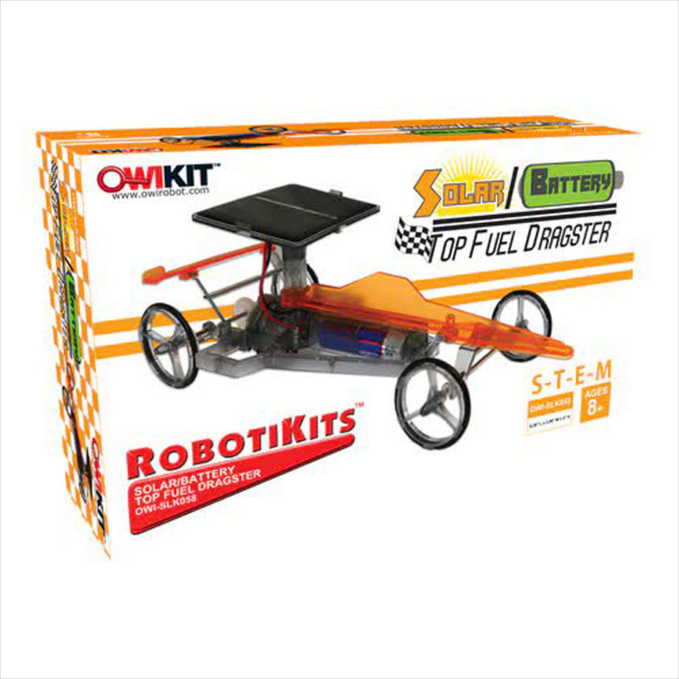 Robotikits: Solar/Battery Top Fuel Dragster