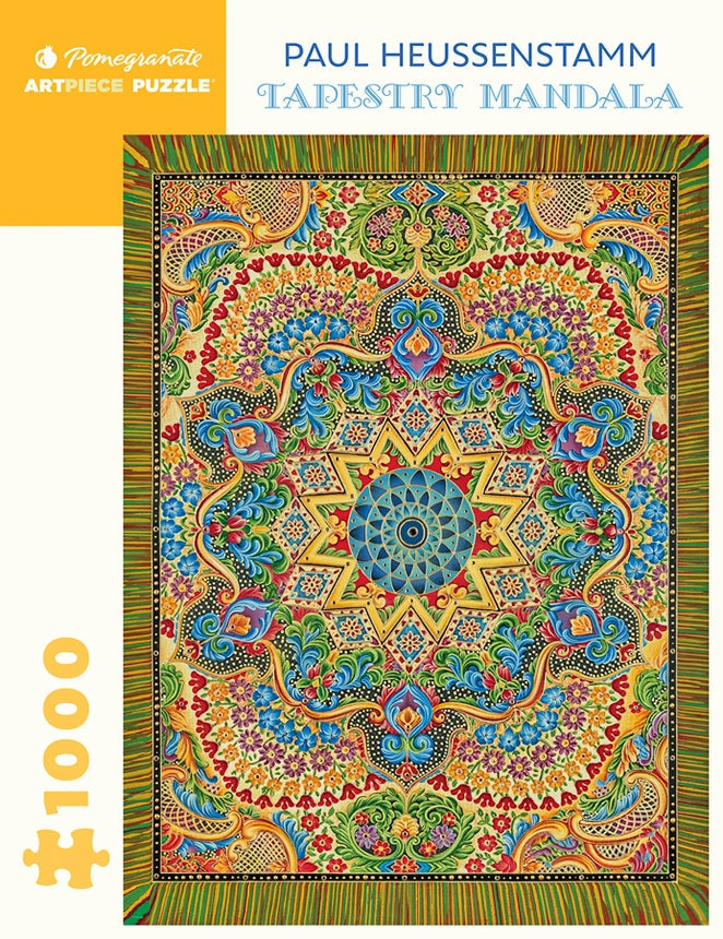 Paul Heussenstamm: Tapestry Mandala 1000-Piece Jigsaw Puzzle