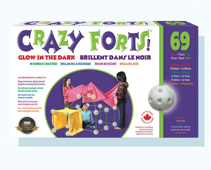 Crazy Forts Glow in the Dark