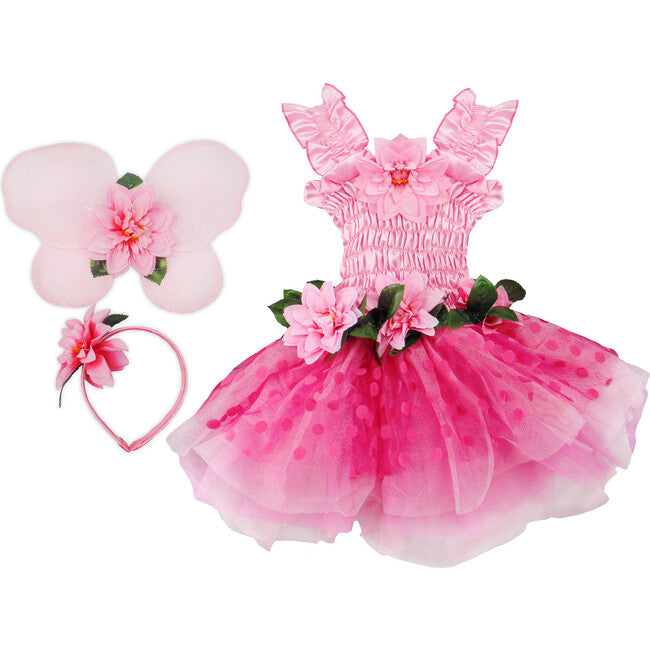 Fairy Blooms Deluxe Pink Dress Size 5-6