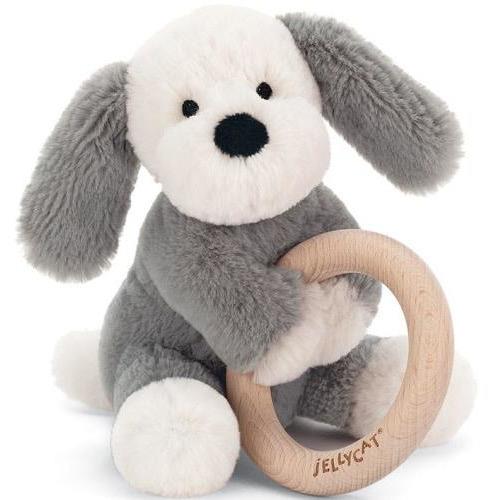 Smudge Puppy Wooden Ring