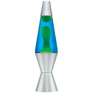 Lava Lamp 11.5" Green/Blue (Yellow/Blue)