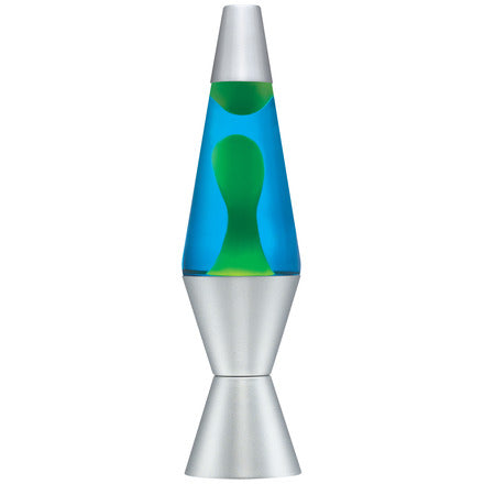 Lava Lamp 11.5" Green/Blue (Yellow/Blue)