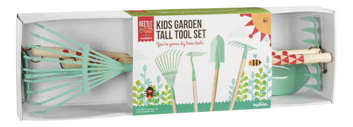 Kids Garden Tall Tool Set
