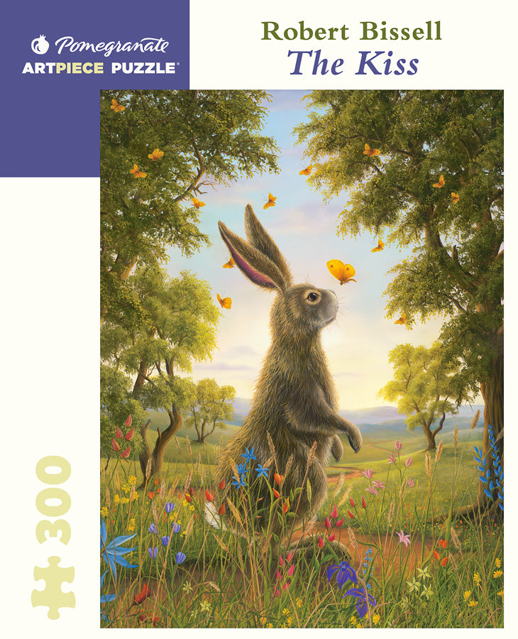 Robert Bissell: The Kiss 300-piece Jigsaw Puzzle