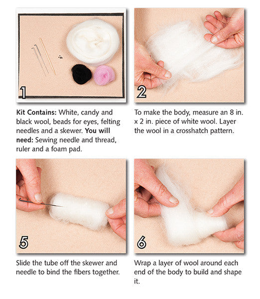 Needle Felting Kit - Unicorn