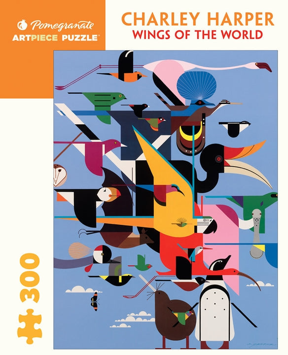 Charley Harper: Wings of the World 300 Piece Puzzle